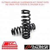 OUTBACK ARMOUR SUSPENSION KIT FRONT EXPD HD (PAIR) FITS TOYOTA FJ CRUISER 9/10+